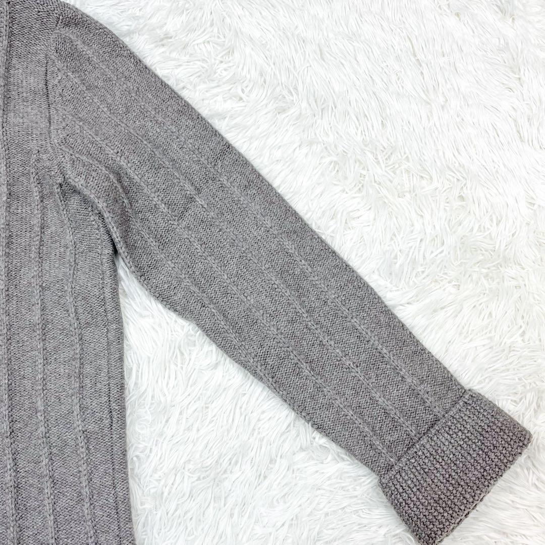 極美品 本人期 マルタンマルジェラ ショールカラーカーディガン コンチョボタン