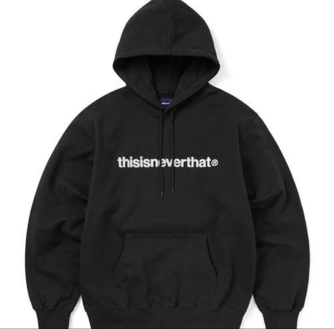 thisisneverthat 黒 パーカー M