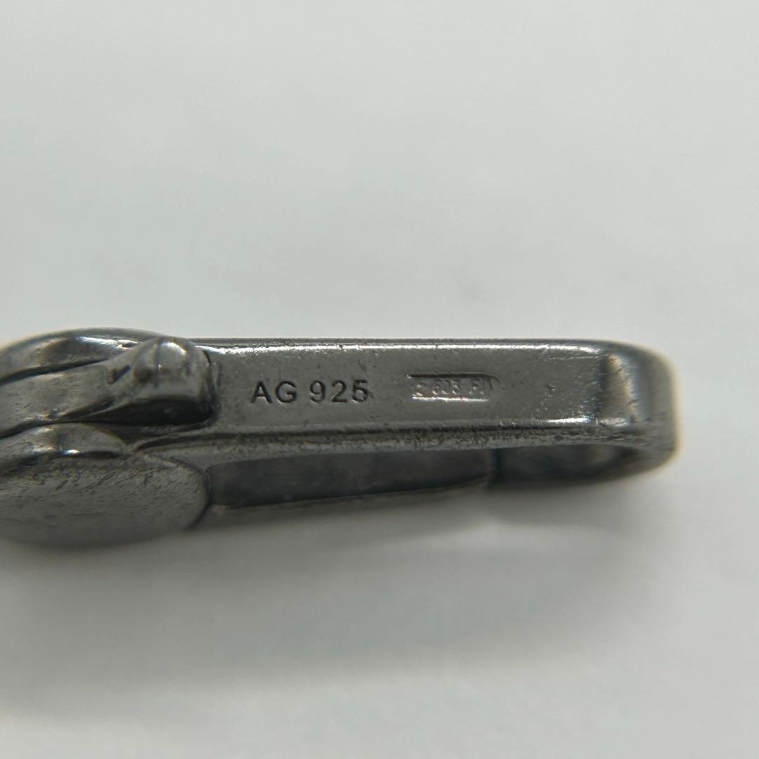 グッチ GUCCI カットアウトG クロス ネックレス ブラックコーティング