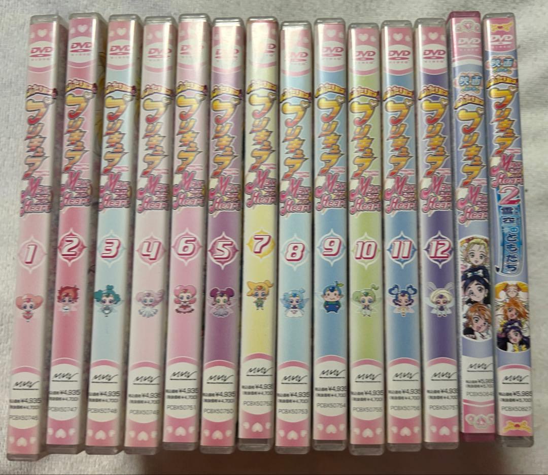 ふたりはプリキュア　ふたりはプリキュアMax HeartのDVD と映画