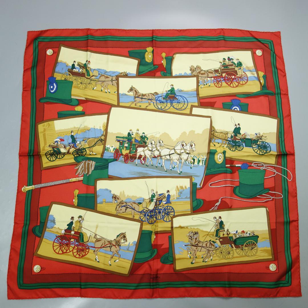 カ*ネ様 9084美品 エルメス Hugo Grygkar Attelages