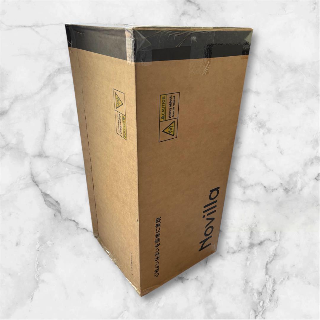 Novilla マットレス セミダブル やや硬め 厚さ16cm グレー