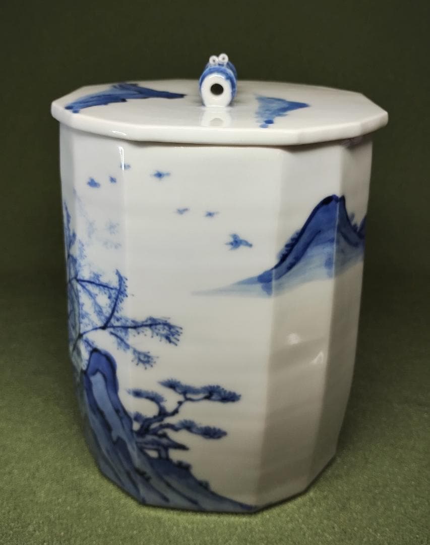 鵬雲斎　箱書　真葛　香斎　水指