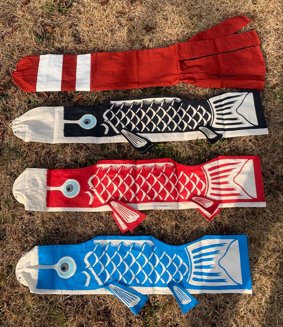 歌川広重「名所江戸百景　水道橋駿河台」手染め豆広重鯉1.1m子鯉青セット鯉のぼり