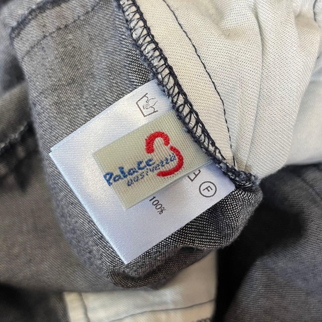 【美品✨】パラスパレス　オールインワン ダンガリー　インディゴ　デニム　F