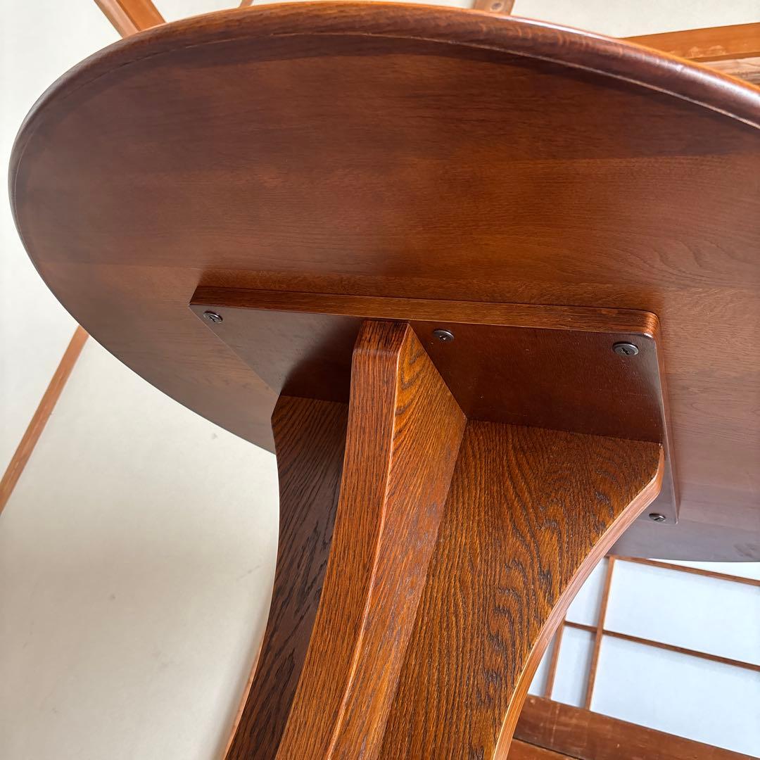 【美品】三越 ブルージュ ラウンドテーブル