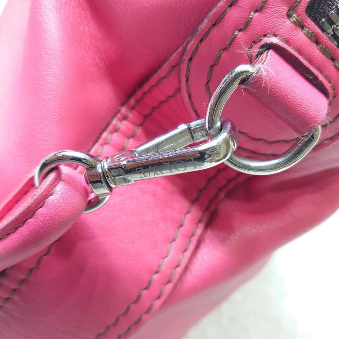 【希少色】LOEWE ロエベ フィエスタ 2way トートバッグ アナグラム