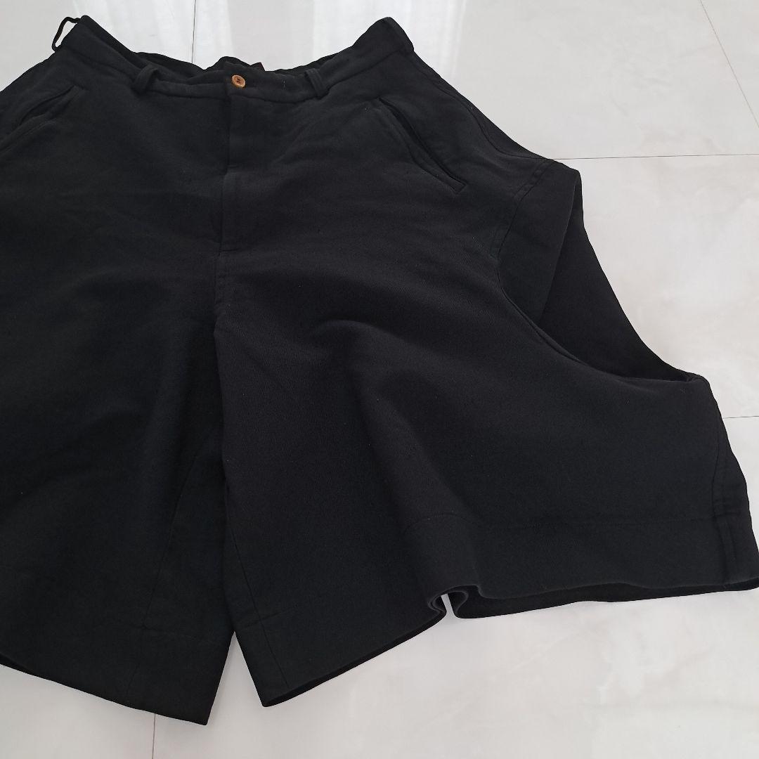 コム・デ・ギャルソン　２０１４　ポリエステル縮絨フレアキュロットパンツ