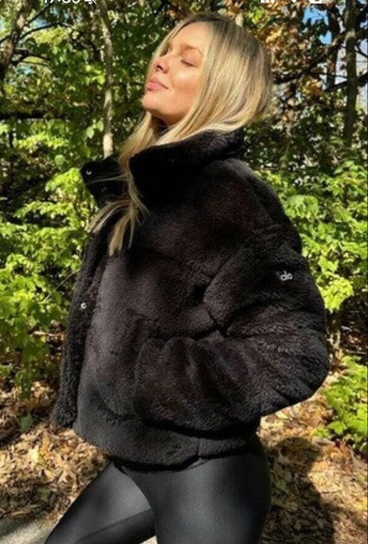 新品alo SHERPA  ANGEL PUFFER ×ブラックM