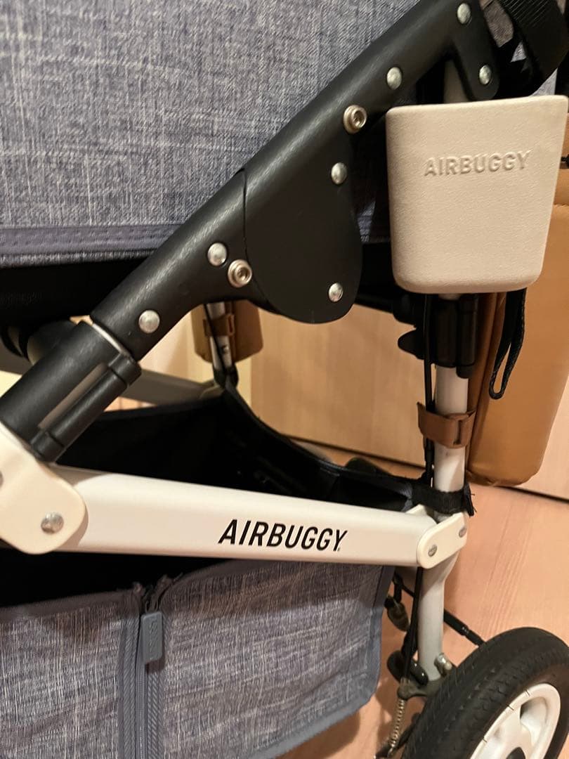 エアバギードーム3 ラージサイズ メランジデニム　追加でお付けする小物増えました