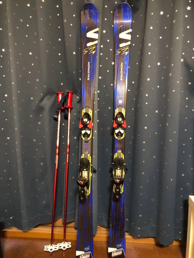 スキー板★ SALOMON spaseframe165cm★ブーツ別出品