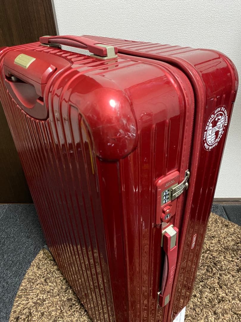 RIMOWA サルサデラックス ハイブリッド 廃盤品 キャスター1つ破損ジャンク