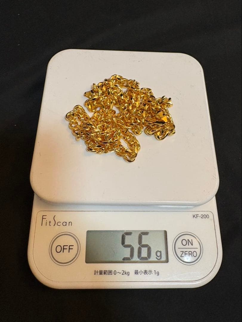 24k刻印　ネックレス56g