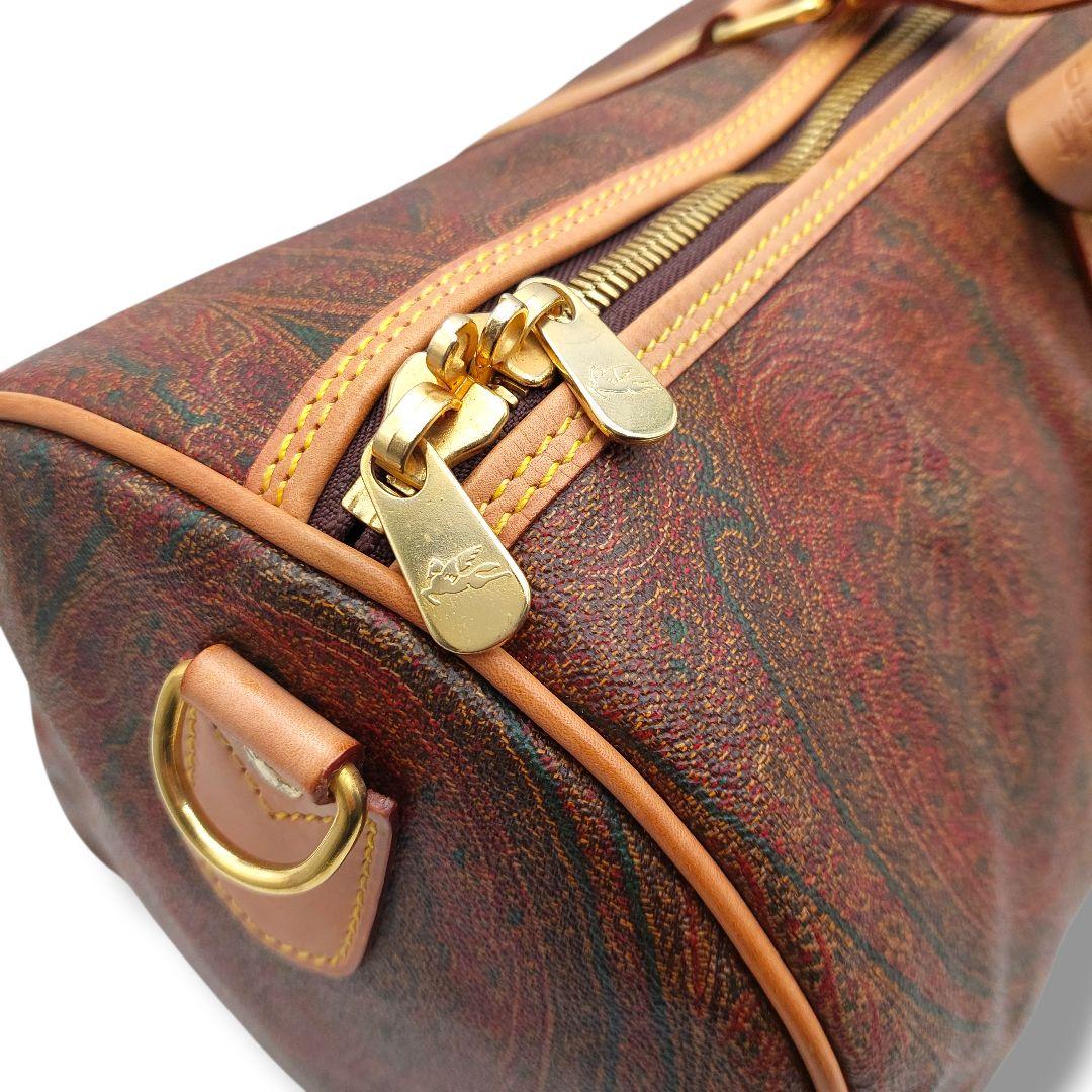 【極美品】ETRO　エトロ　ペイズリー柄 ボストンバッグ 　旅行鞄　大容量　人気