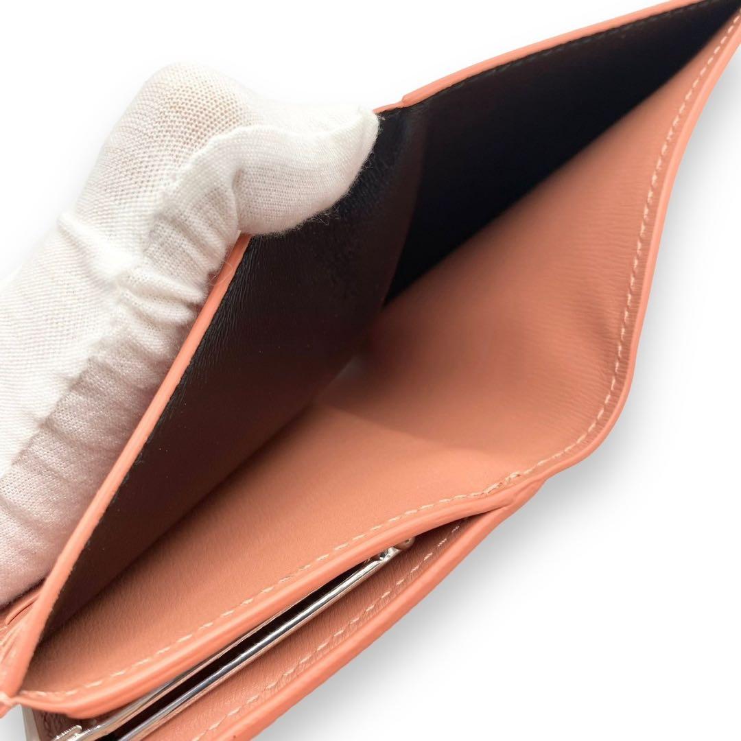 【新品】ジルサンダー　ゴジ　パーススモール　コンパクトウォレット　コーラル