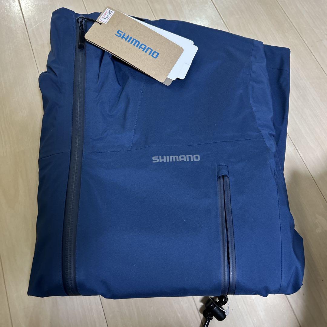 シマノ RA-023W タスクブルー Lサイズ アングラーズシェル ジャケット