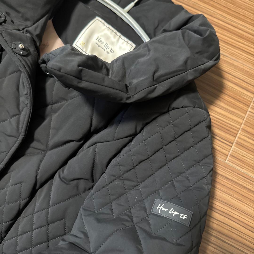 ジャケット・アウター herlipto Madison Quilted Long Coat