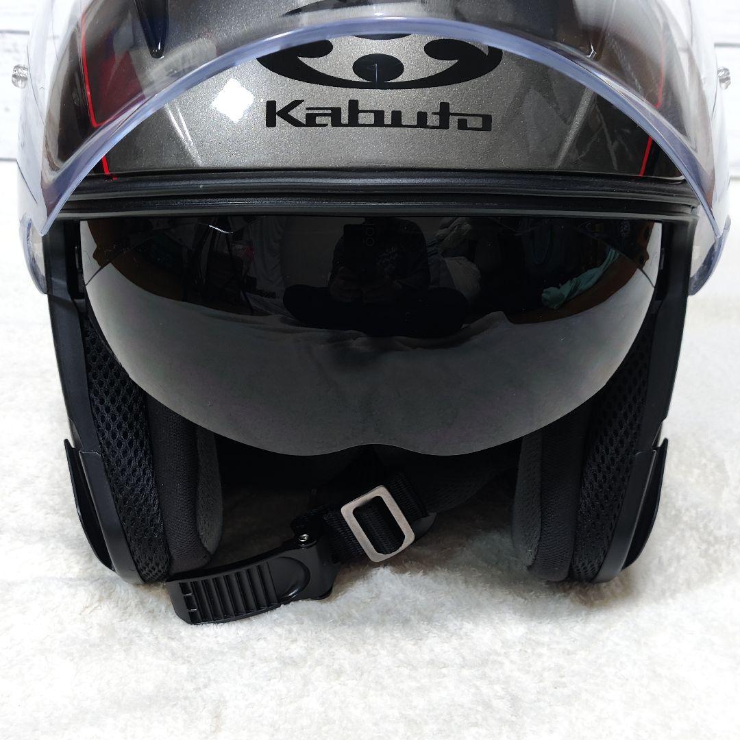 【美品】カブト ジェットヘルメット エクシード GLIDE M