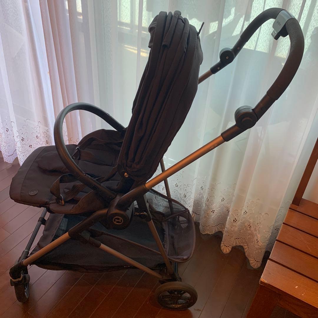 サイベックス、メリオ　ブラックベビーカー