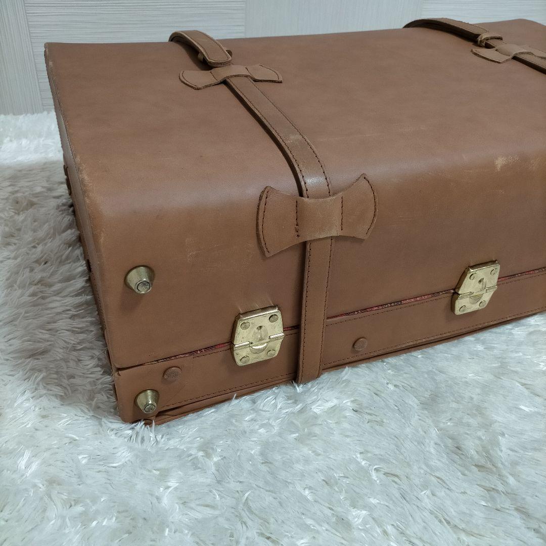 【希少 入手困難】 初代 コイズミトランク 午後の紅茶 オールレザースーツケース