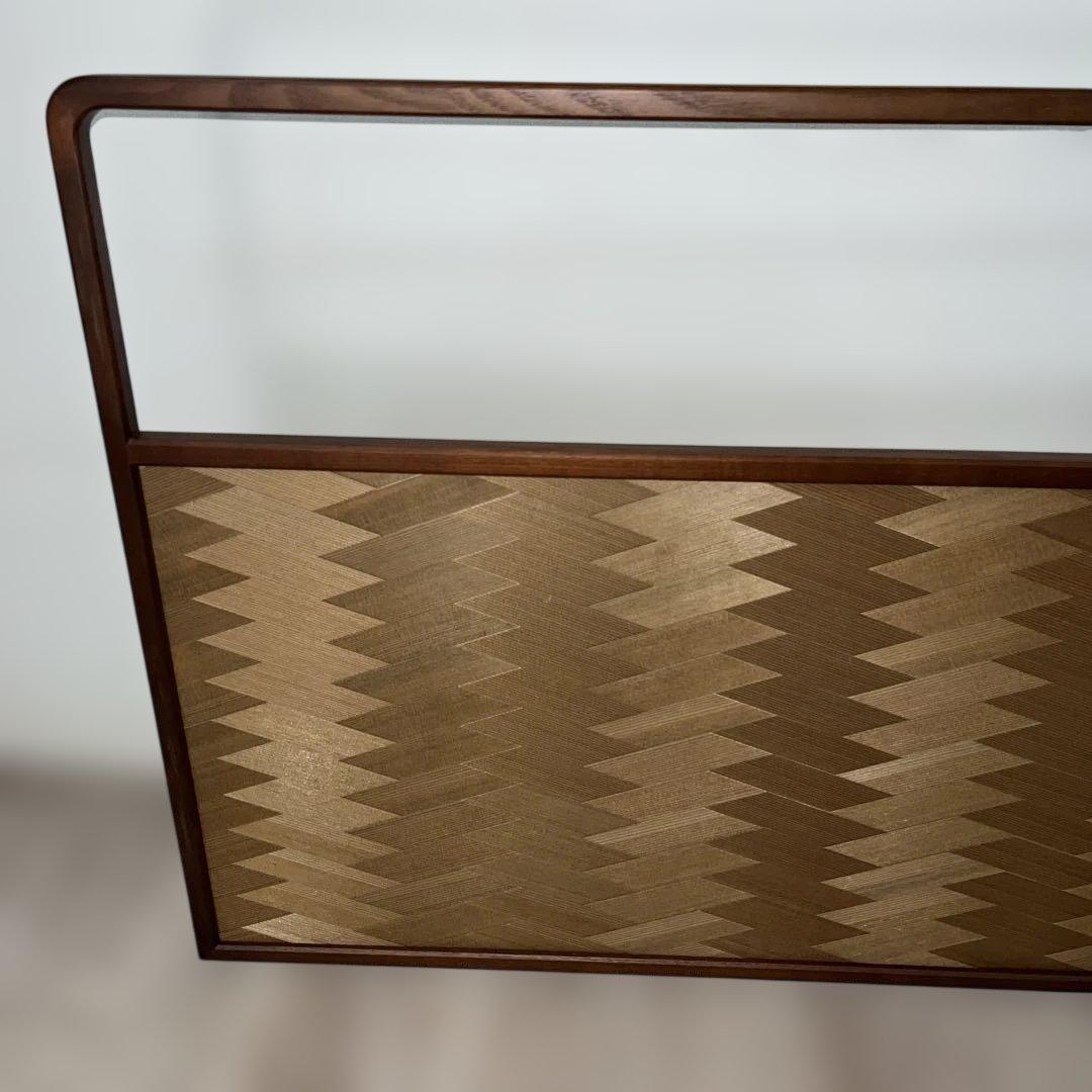 茶道具　網代　風炉先屏風　春秋館