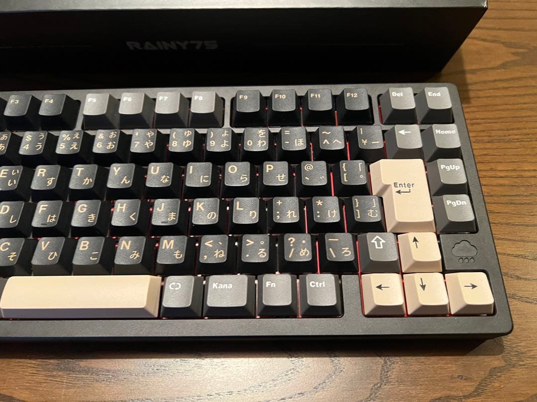 と*ー様 RAINY75 PRO 日本語配列キーボード