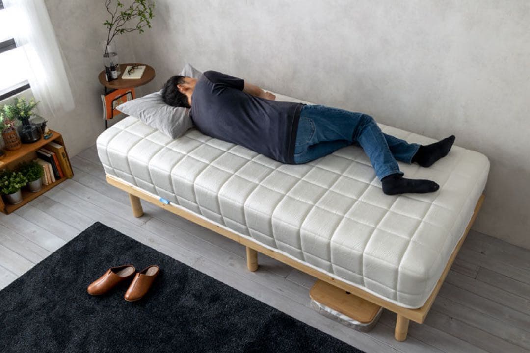 ④SLEEPY TOFU とうふマットレス ホワイト寝具 マット 【ダブル】