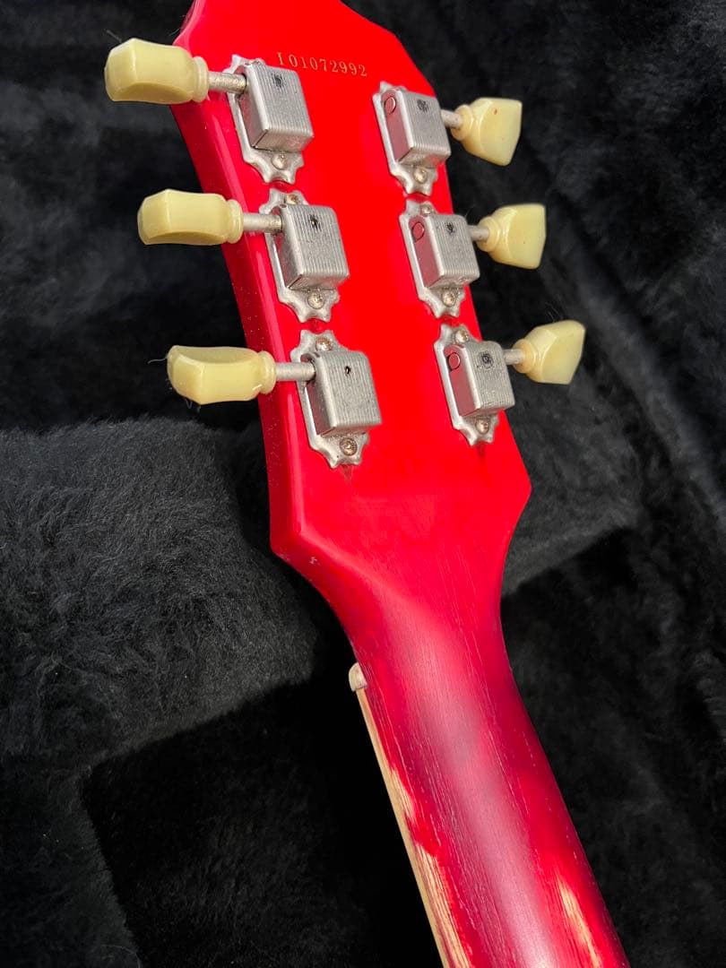 【km】Epiphone Les Paul Standard レリック加工