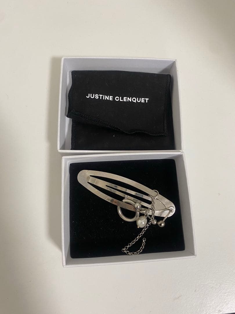 【5/31まで特別価格】JUSTINE CLENQUET ヘアピン