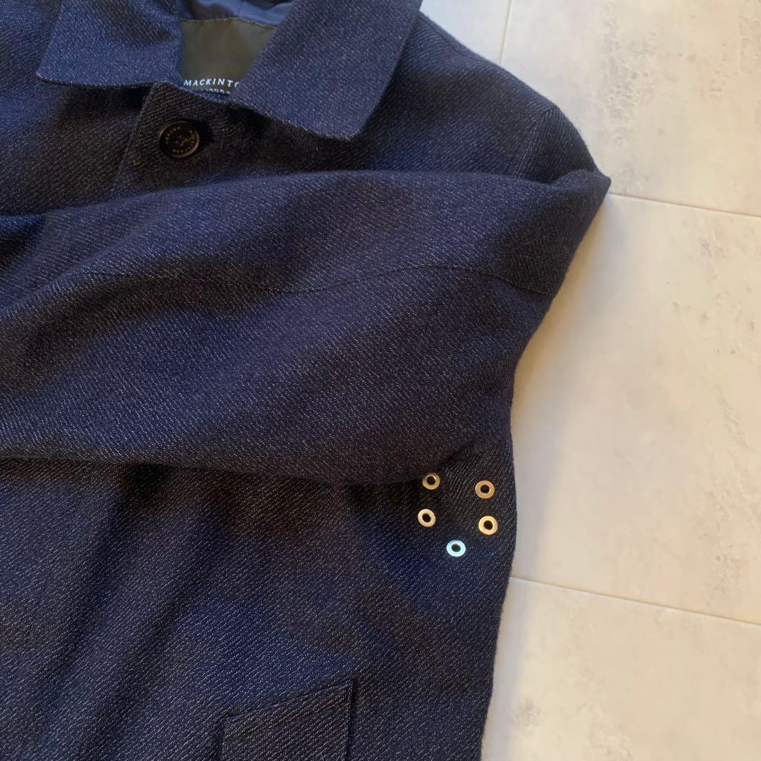 美品✨マッキントッシュロンドン ダンケルド ウール ステンカラーコート 36