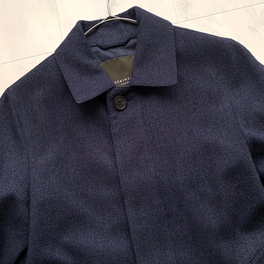 美品✨マッキントッシュロンドン ダンケルド ウール ステンカラーコート 36