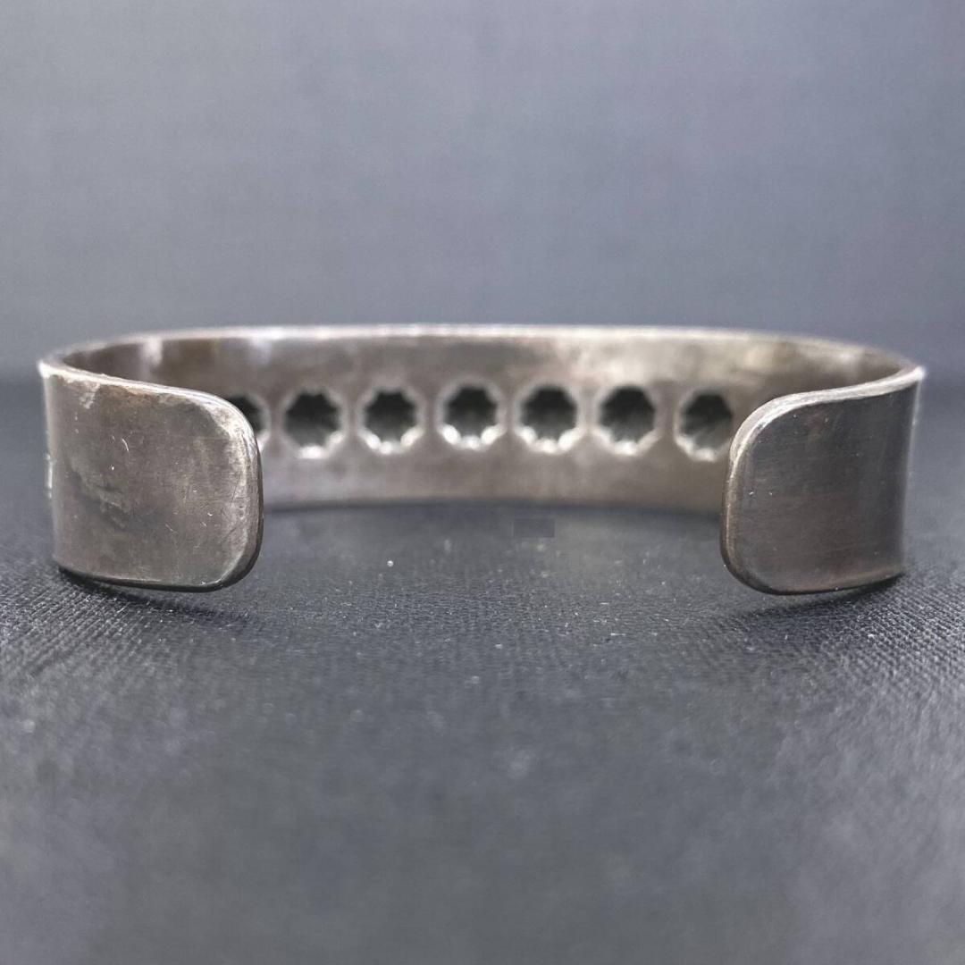 NAVAJO Edison Sandy Smith スタンプワーク バングル