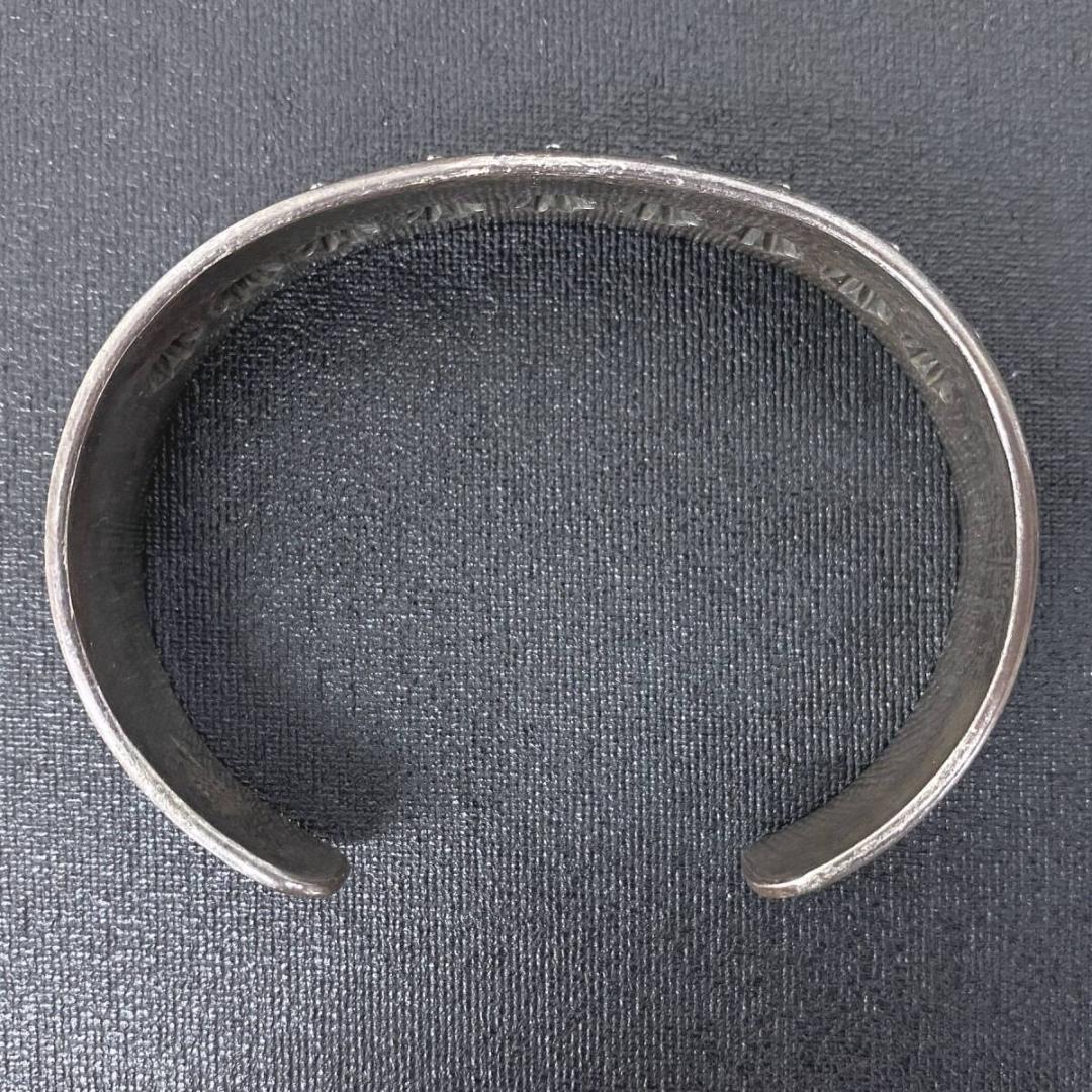 NAVAJO Edison Sandy Smith スタンプワーク バングル