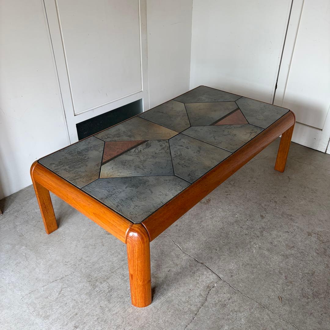 北欧タイルトップテーブル