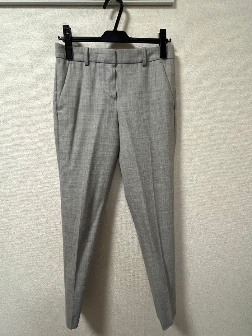 theory／グレーパンツスーツ 上下セット