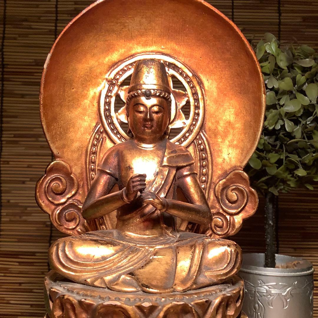 Masa(•‿•)様keep明治〜大正期「大日如来坐像」摩訶毘盧舎那仏・大乗仏教