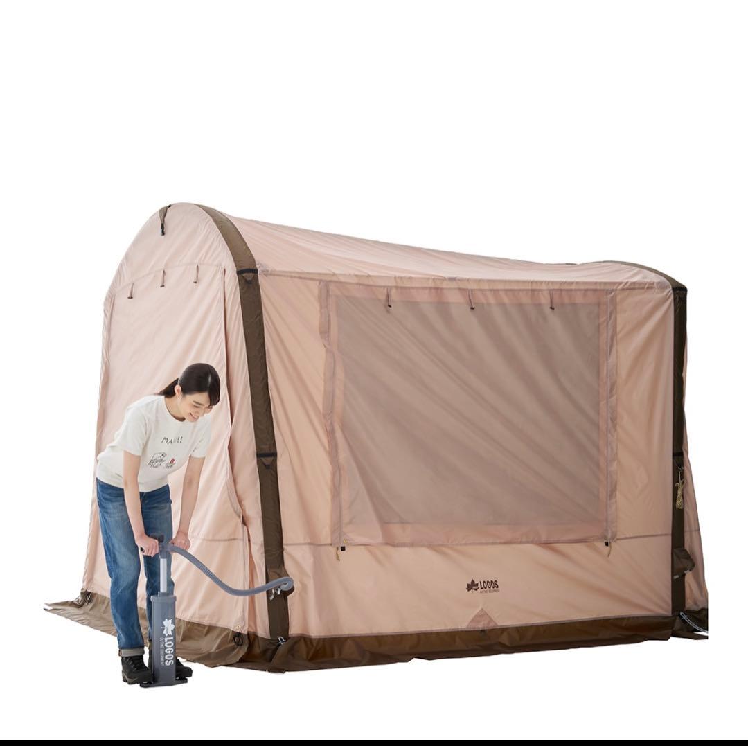 【美品】 ロゴス LOGOS エアマジック カーサイドルーム　カーサイド テント