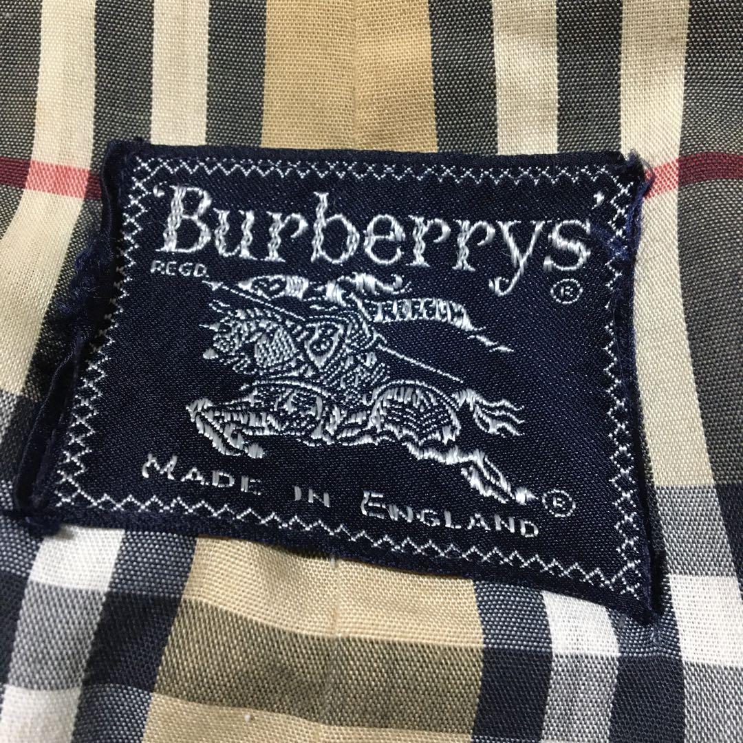 バーバリー 一枚袖 ライダー コート イングランド製 70s 80s