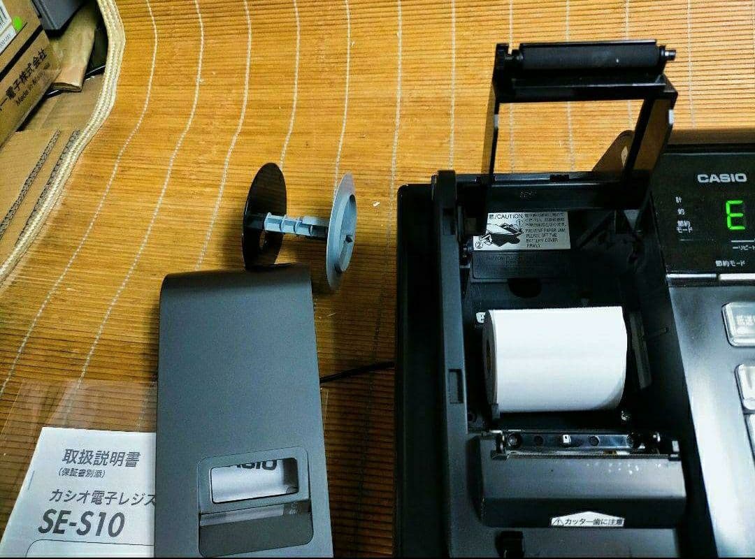 カシオレジスター　SE-S10　人気コンパクト送料無料　166601