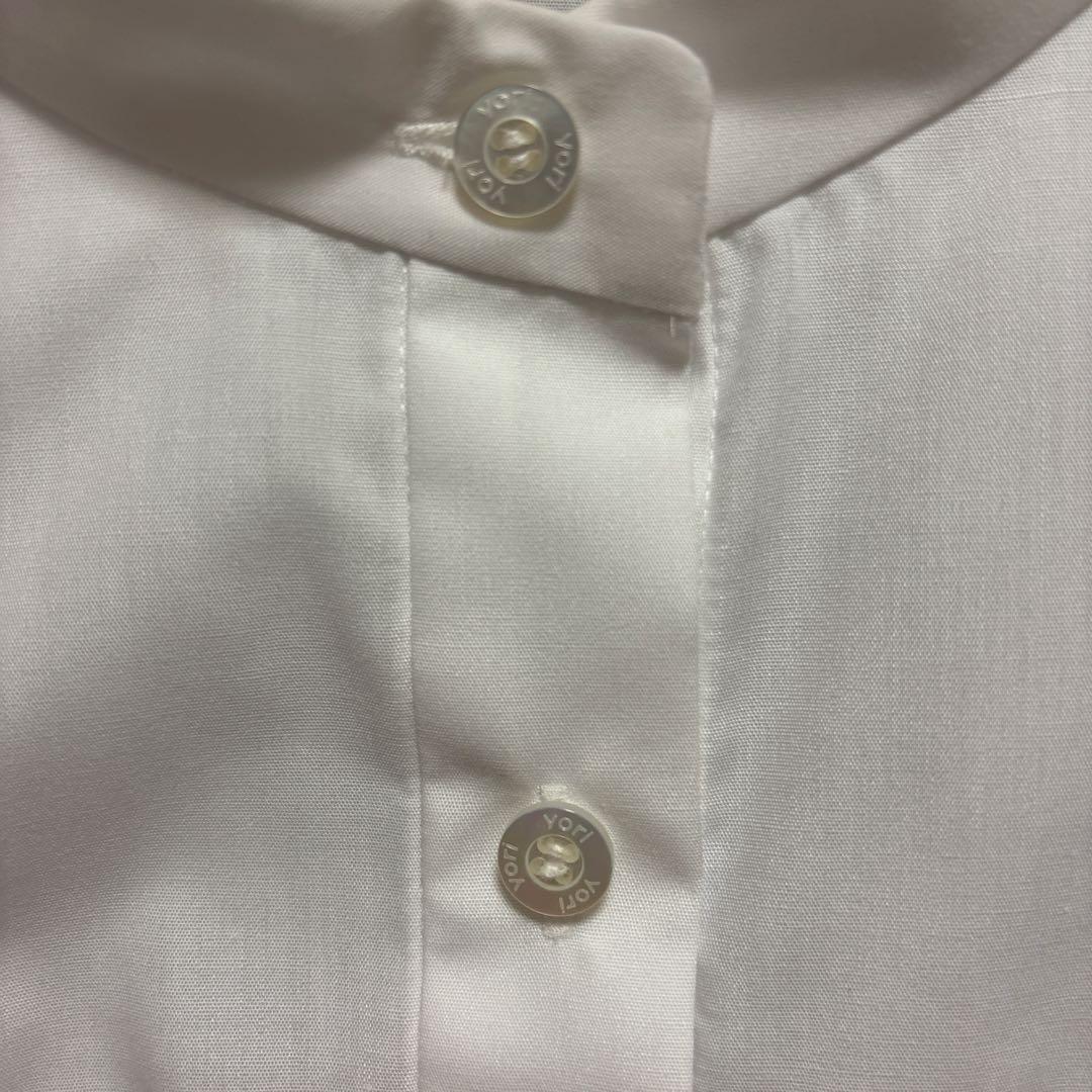 スカラップスリーブブラウス