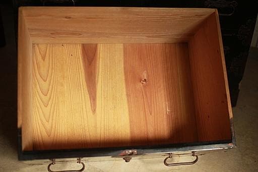 丸金具　庄内箪笥　抽斗4杯　ジャンク