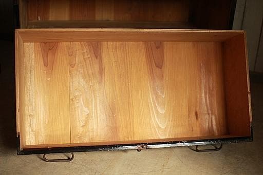 丸金具　庄内箪笥　抽斗4杯　ジャンク