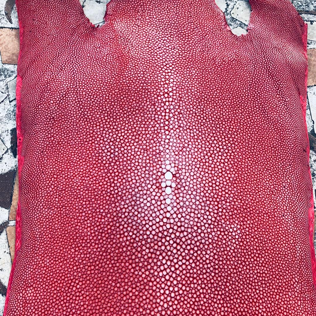 11)エイ革 鮫革 鮫皮 stingray ガルーシャ スティングレイ