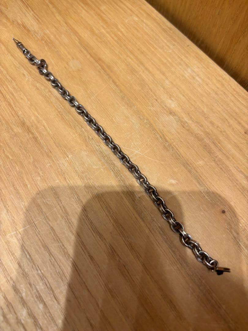 chromeherts クロムハーツ　ペーパーチェーンブレス　7インチ