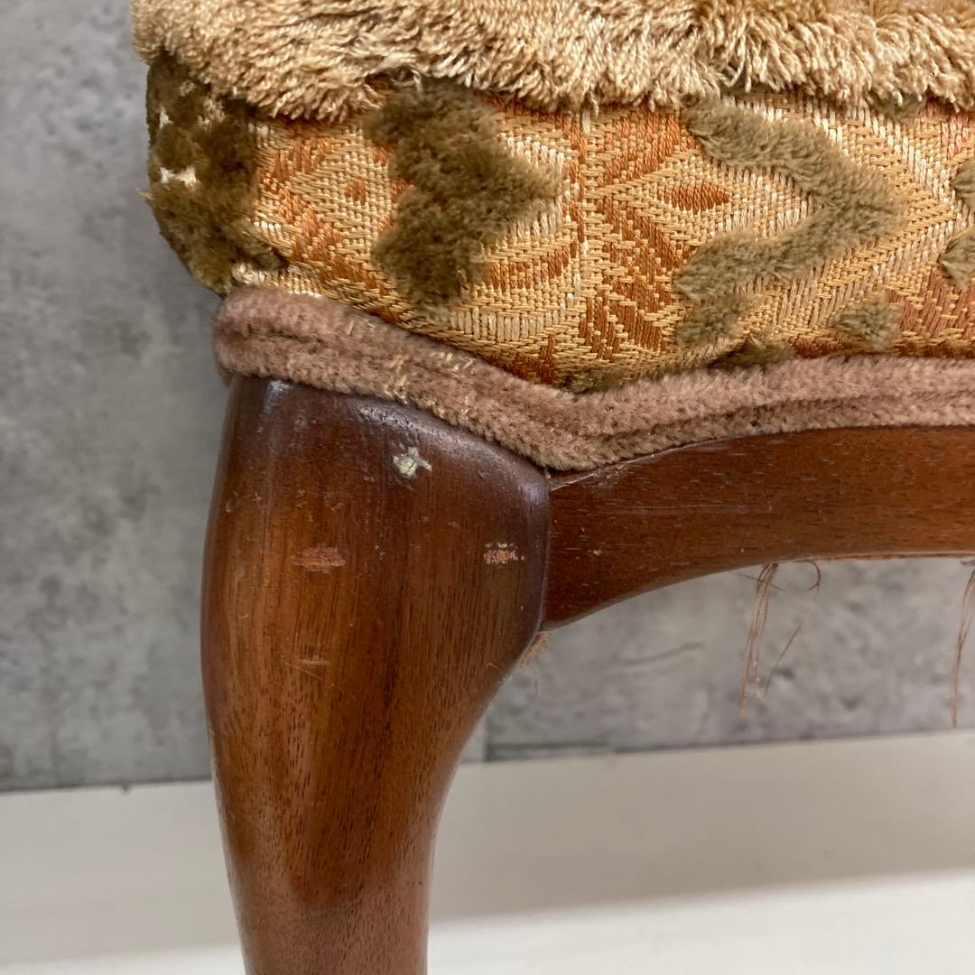 maruni マルニ クッションスツール 椅子 アンティーク 猫脚