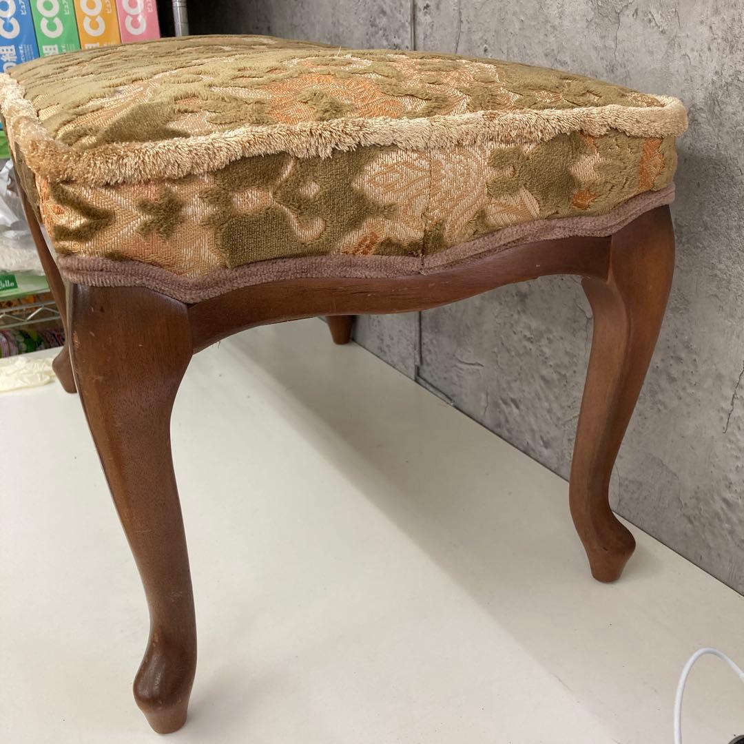 maruni マルニ クッションスツール 椅子 アンティーク 猫脚