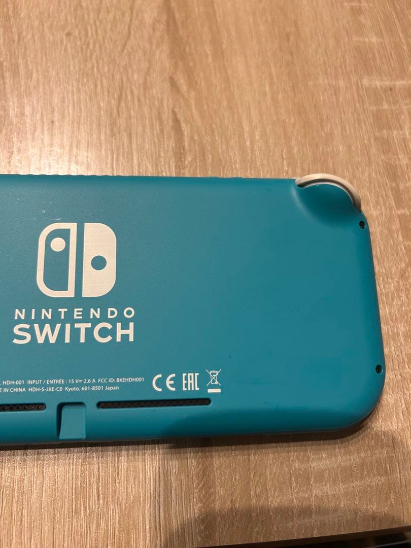 Switch Lite スイッチライト ターコイズ 本体　箱 ケース付