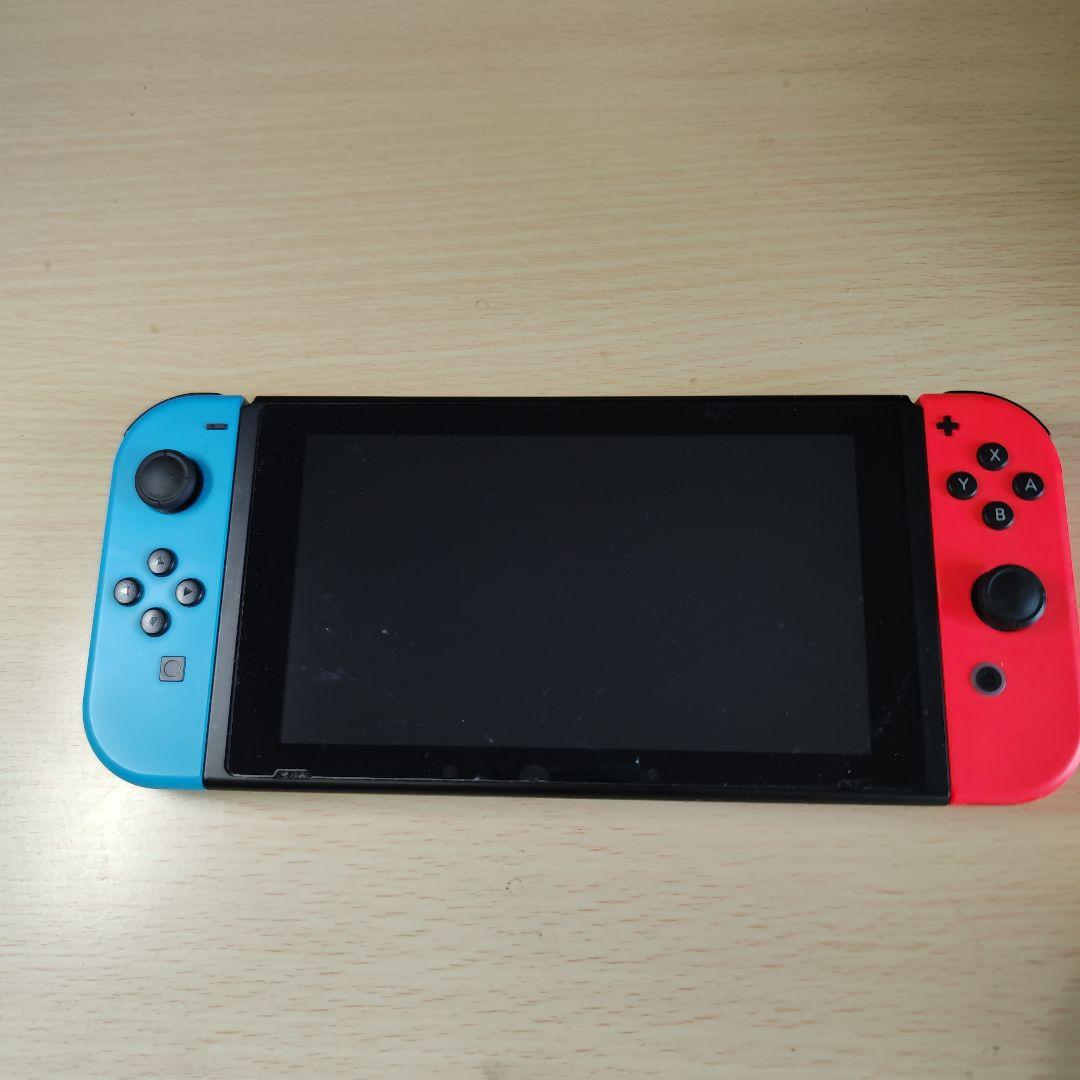 サ*ザ様 Nintendo Switch 本体 青/赤 充電器付き