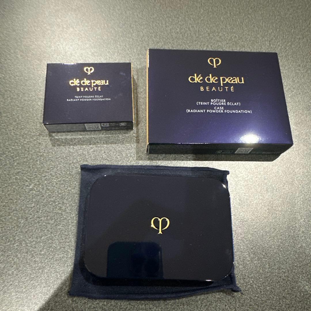 ★クレ・ド・ポー タンプードルエクラⅡ オークル２０　ケース付き