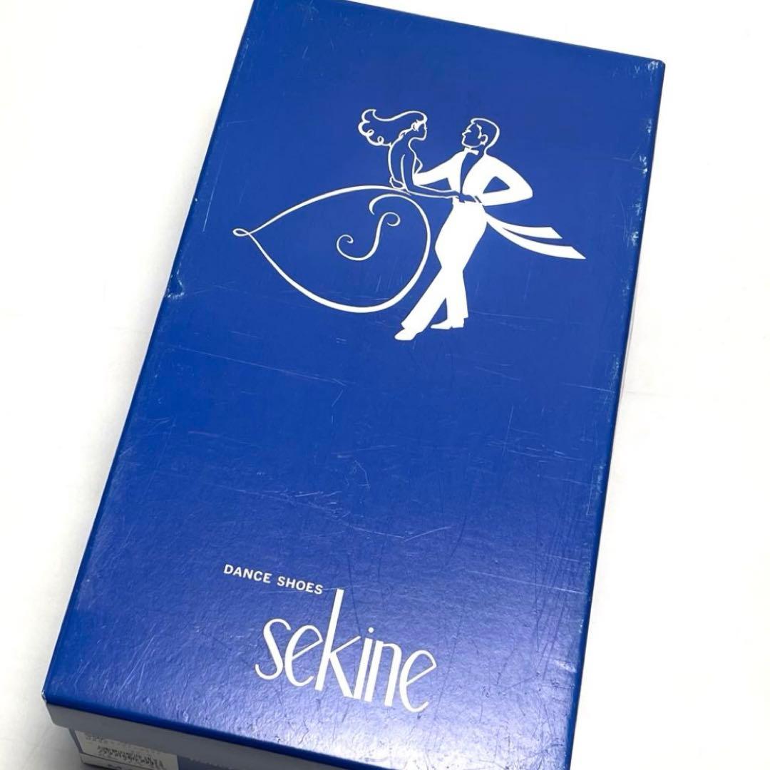美品 Sekine セキネ ラテンシューズ ダンスシューズ 兼用 レディース